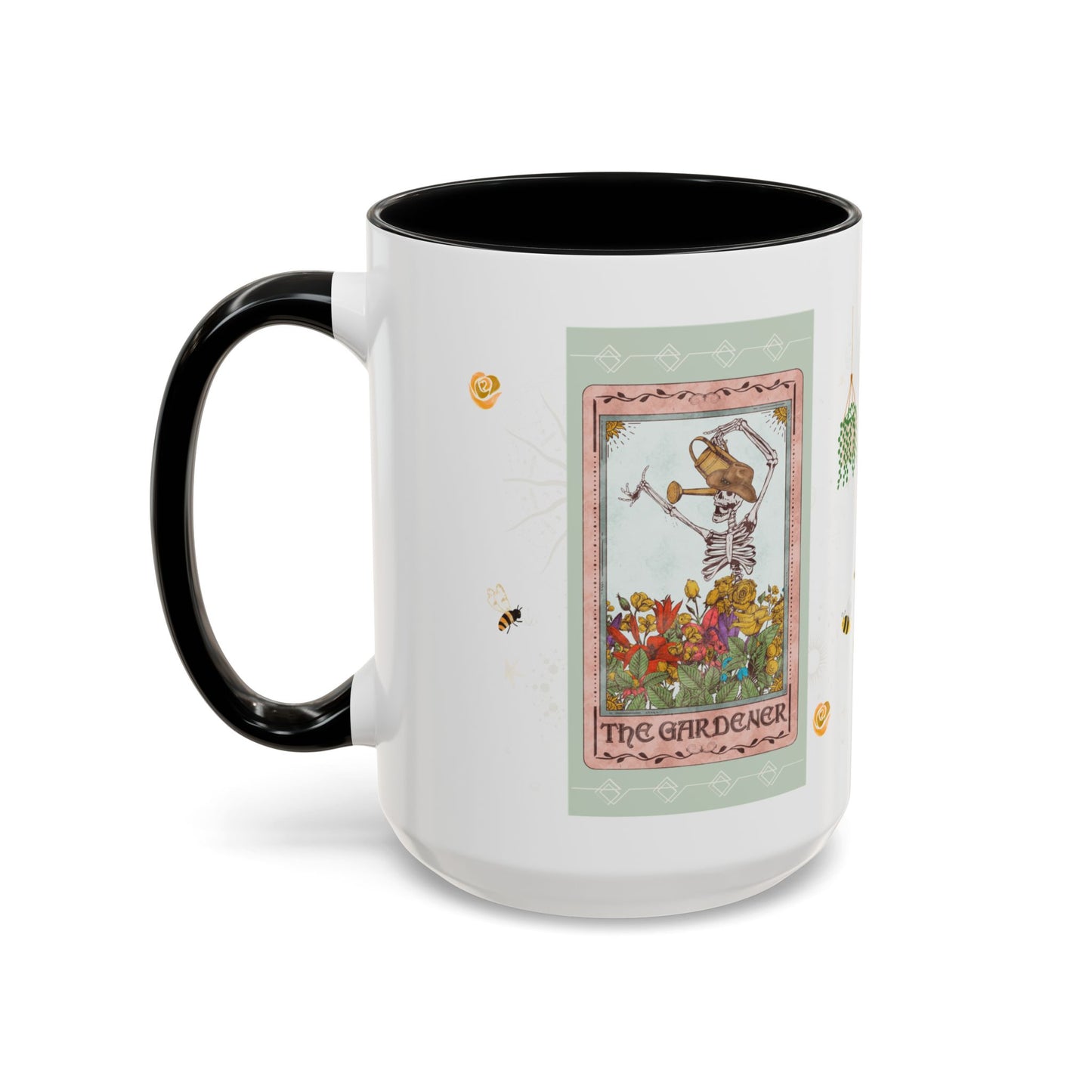 The Gardener Tarot Mug | 15 oz Tarot Coffee Mug | Meaningful Gift for Garden & Plant Lovers