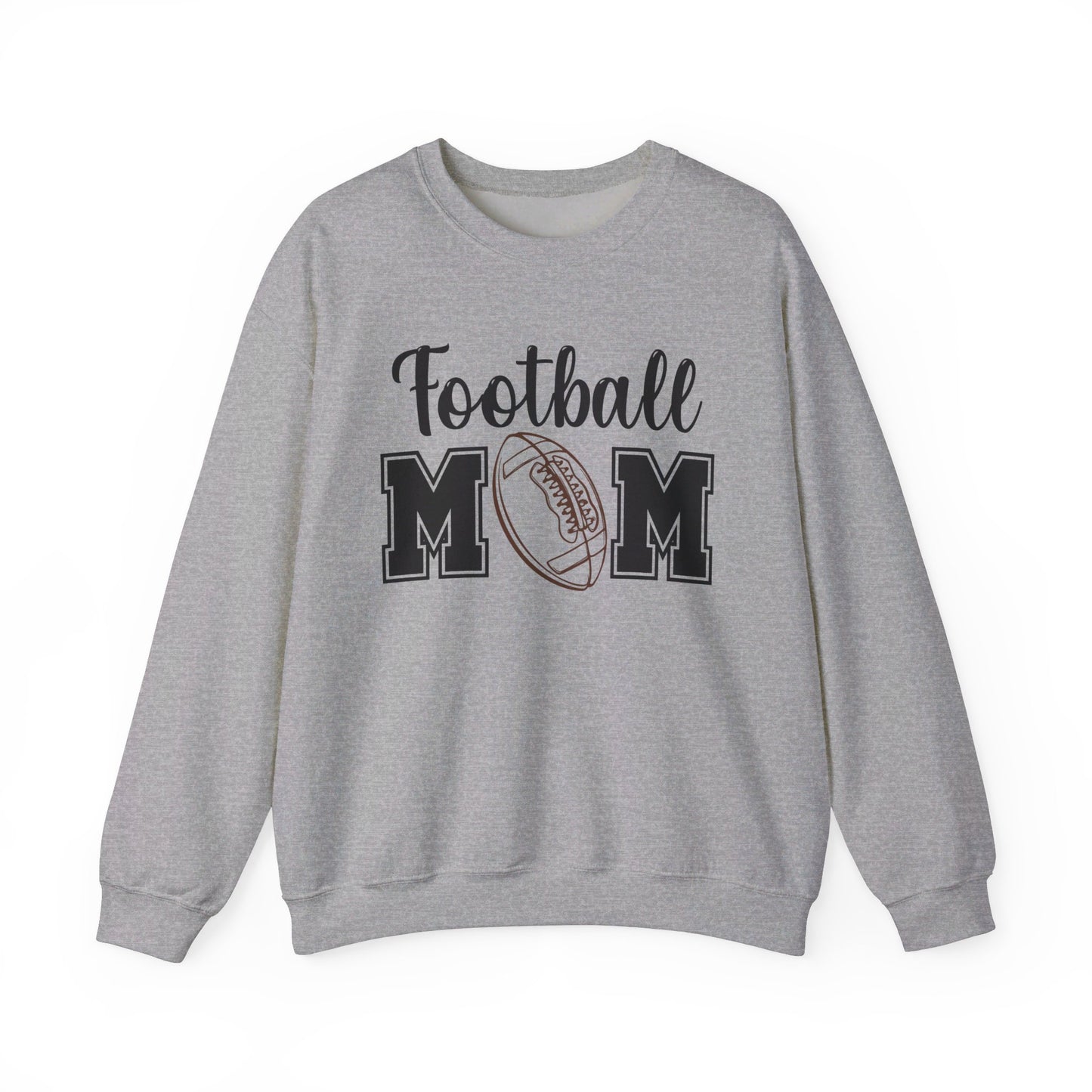 Personalized Football Mom Custom Name and Number Unisex Gildan Sweatshirt