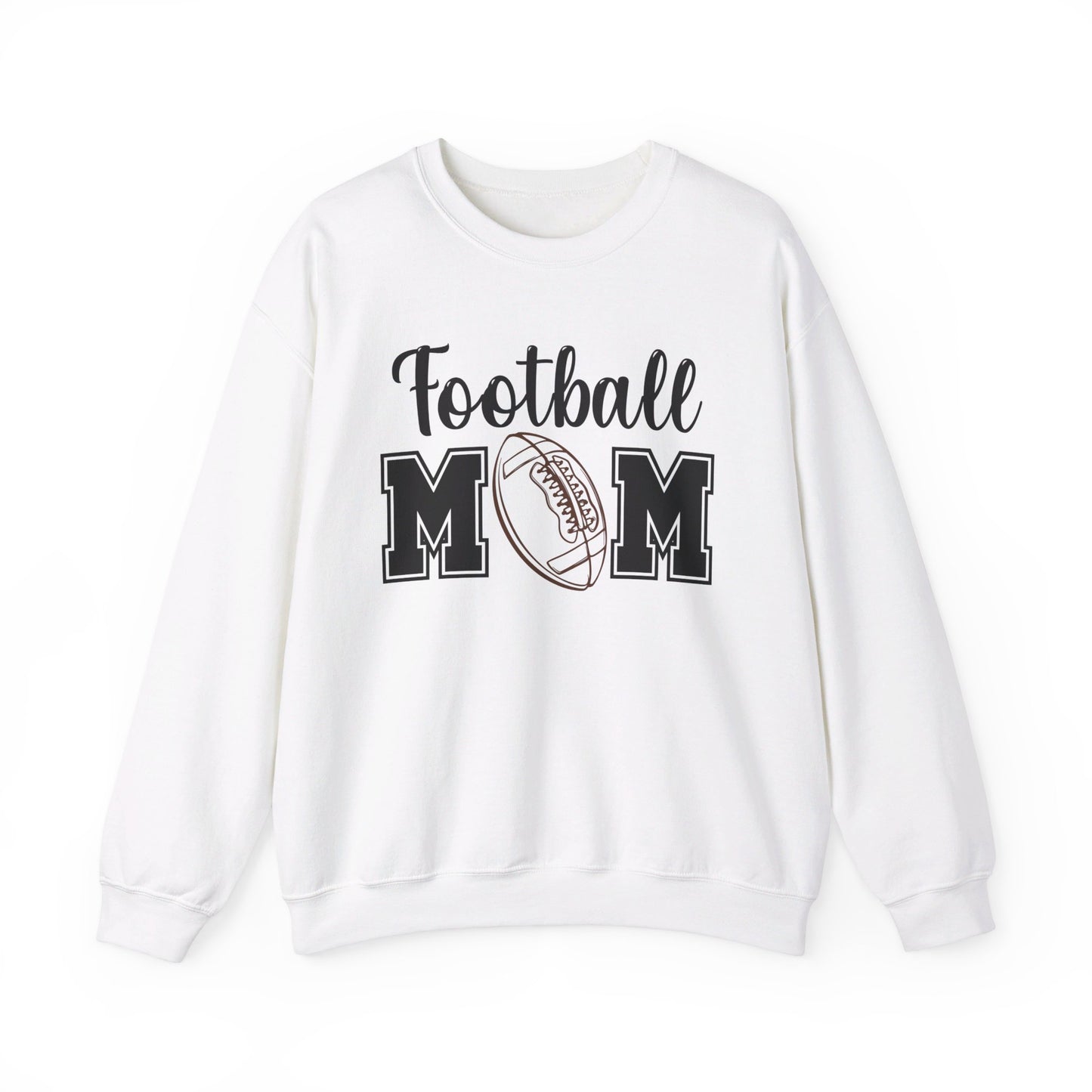 Personalized Football Mom Custom Name and Number Unisex Gildan Sweatshirt