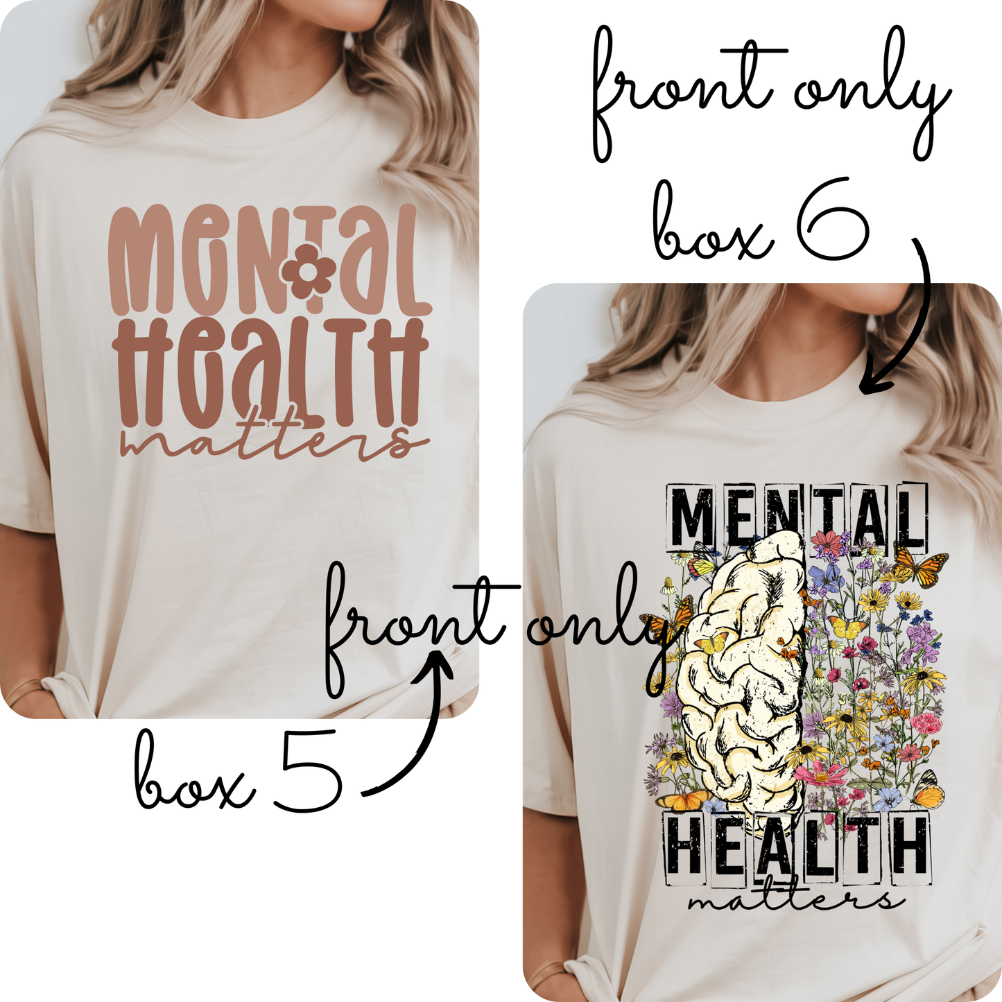 Womens Mental Health Wellness Box Gift Set: Daily Reminders Edition