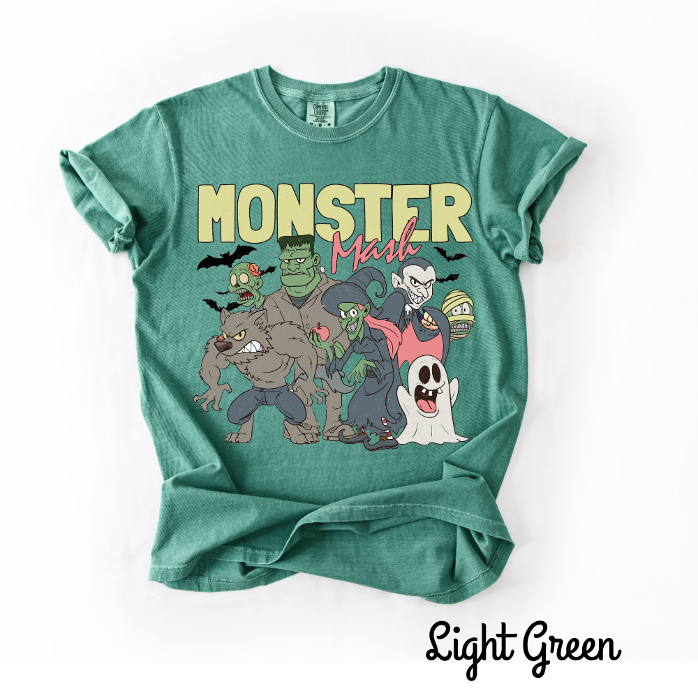 Monster Mash Halloween Graphic T-Shirt β Comfort Colors Tee