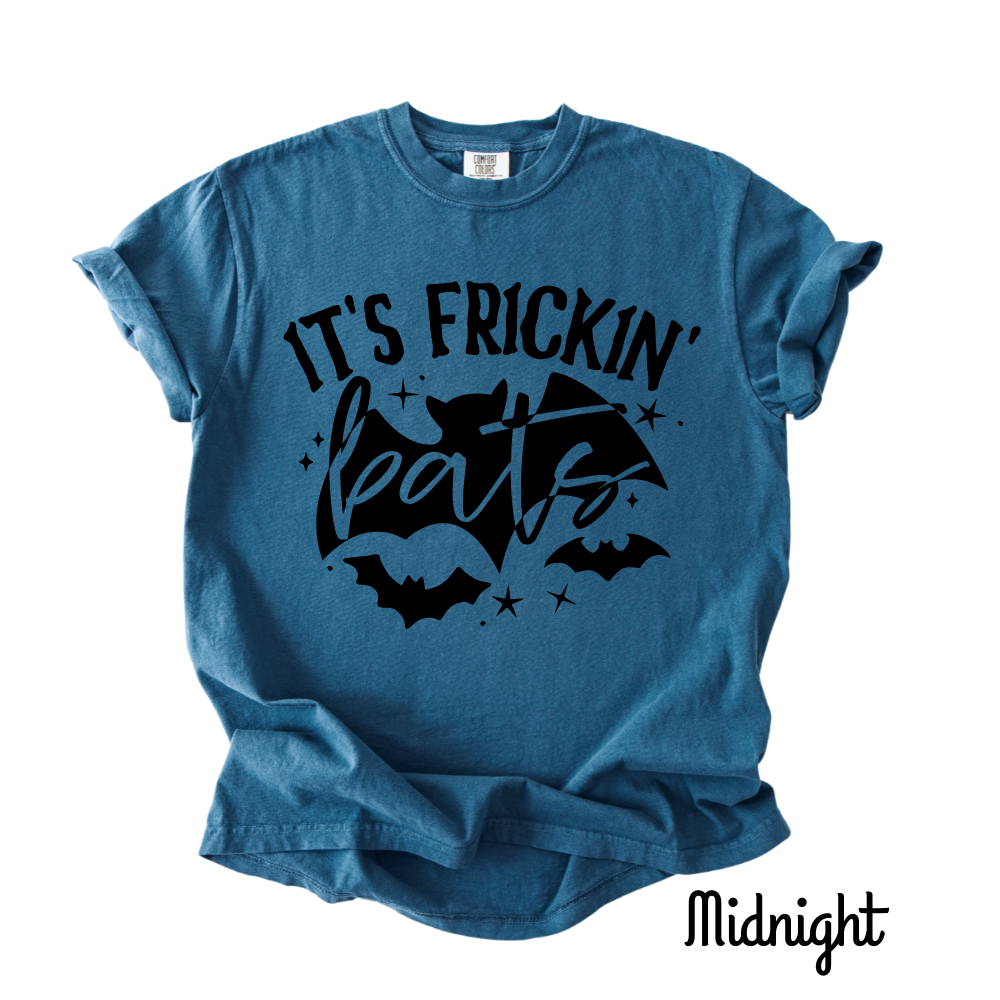 It’s Frickin’ Bats – Halloween Comfort Colors T-Shirt
