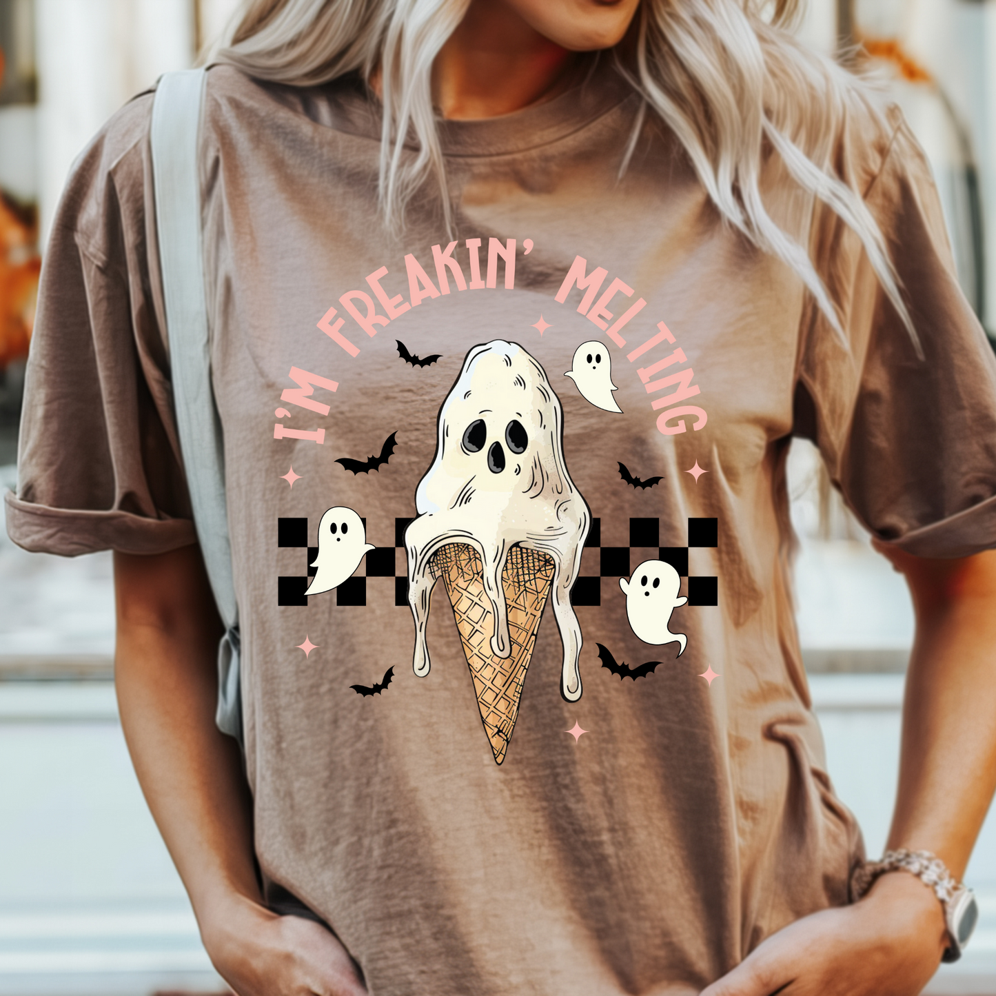 I'm Freakin' Melting Halloween Tee - Comfort Colors Shirt