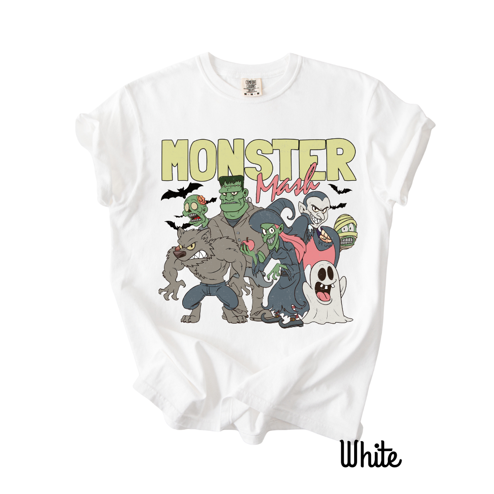 Monster Mash Halloween Graphic T-Shirt β Comfort Colors Tee