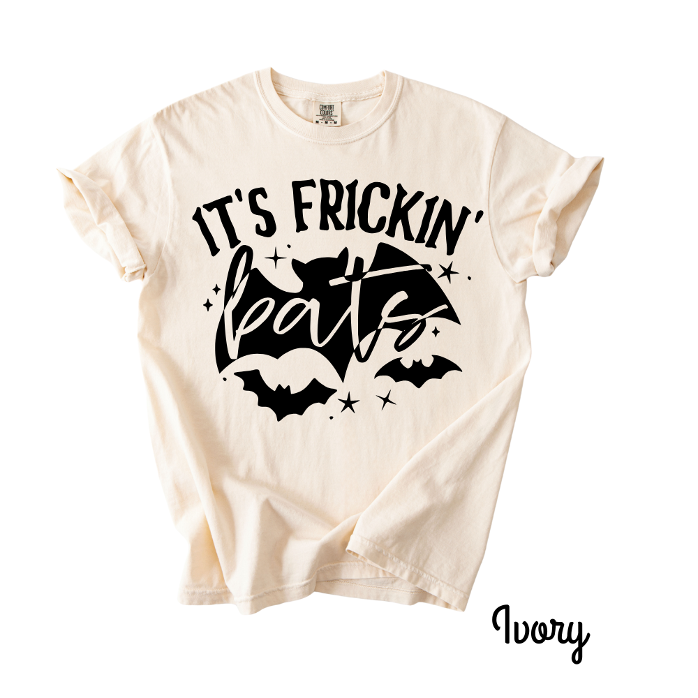 It’s Frickin’ Bats – Halloween Comfort Colors T-Shirt
