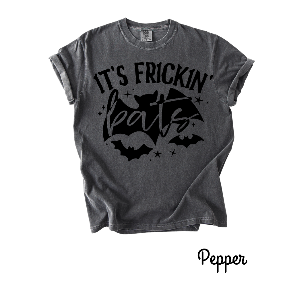 It’s Frickin’ Bats – Halloween Comfort Colors T-Shirt