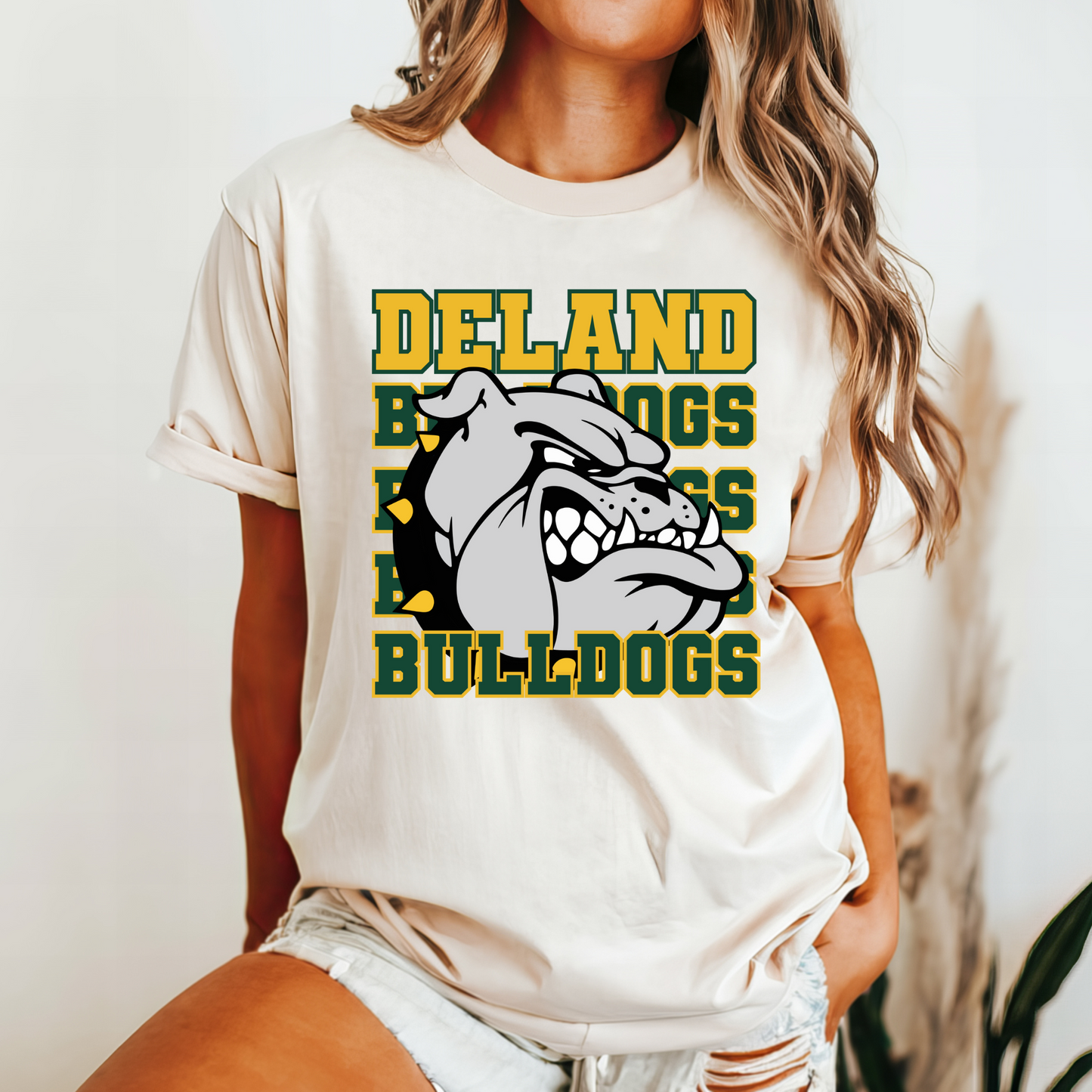 DeLand Bulldogs Spirit Unisex Tee - Classic Football Pride Shirt