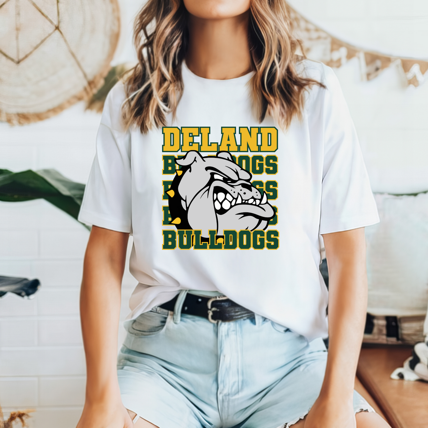 DeLand Bulldogs Spirit Unisex Tee - Classic Football Pride Shirt