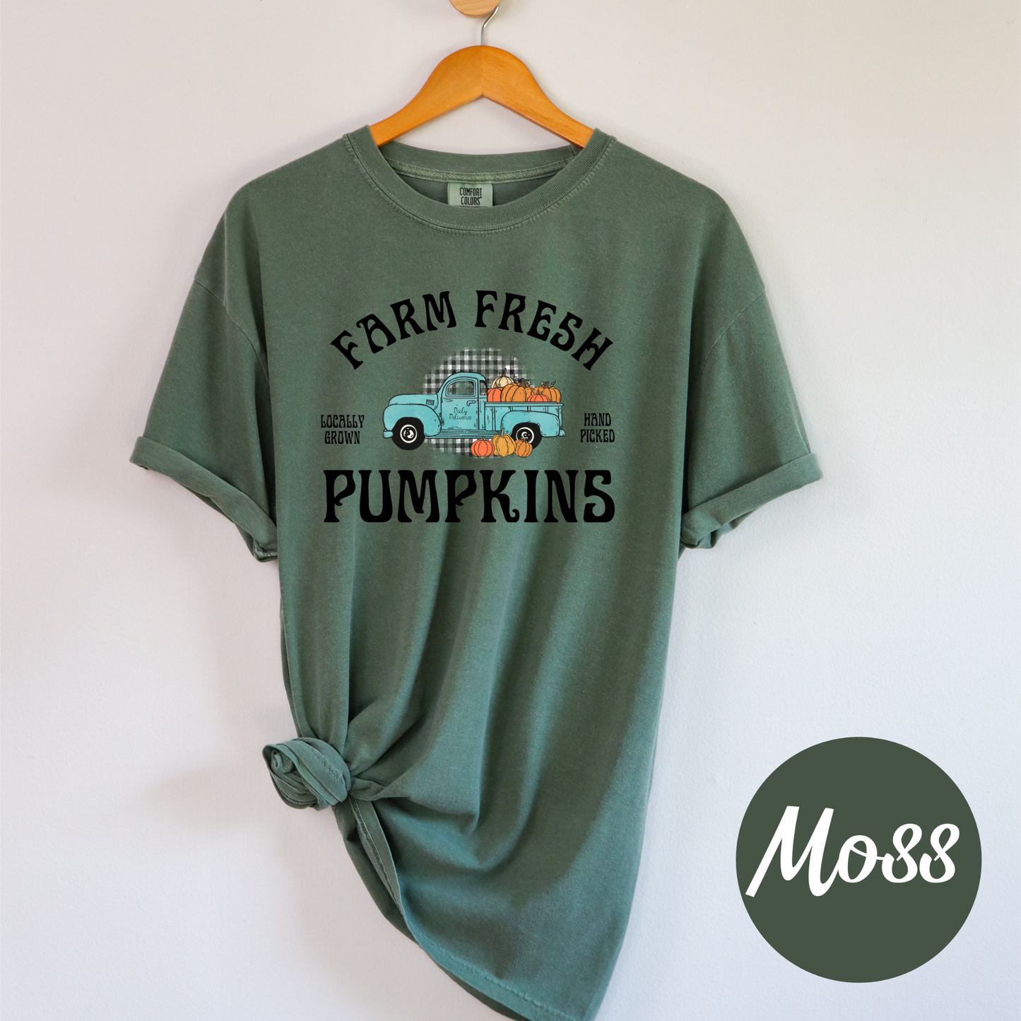 Farm Fresh Pumpkins Comfort Colors Tee