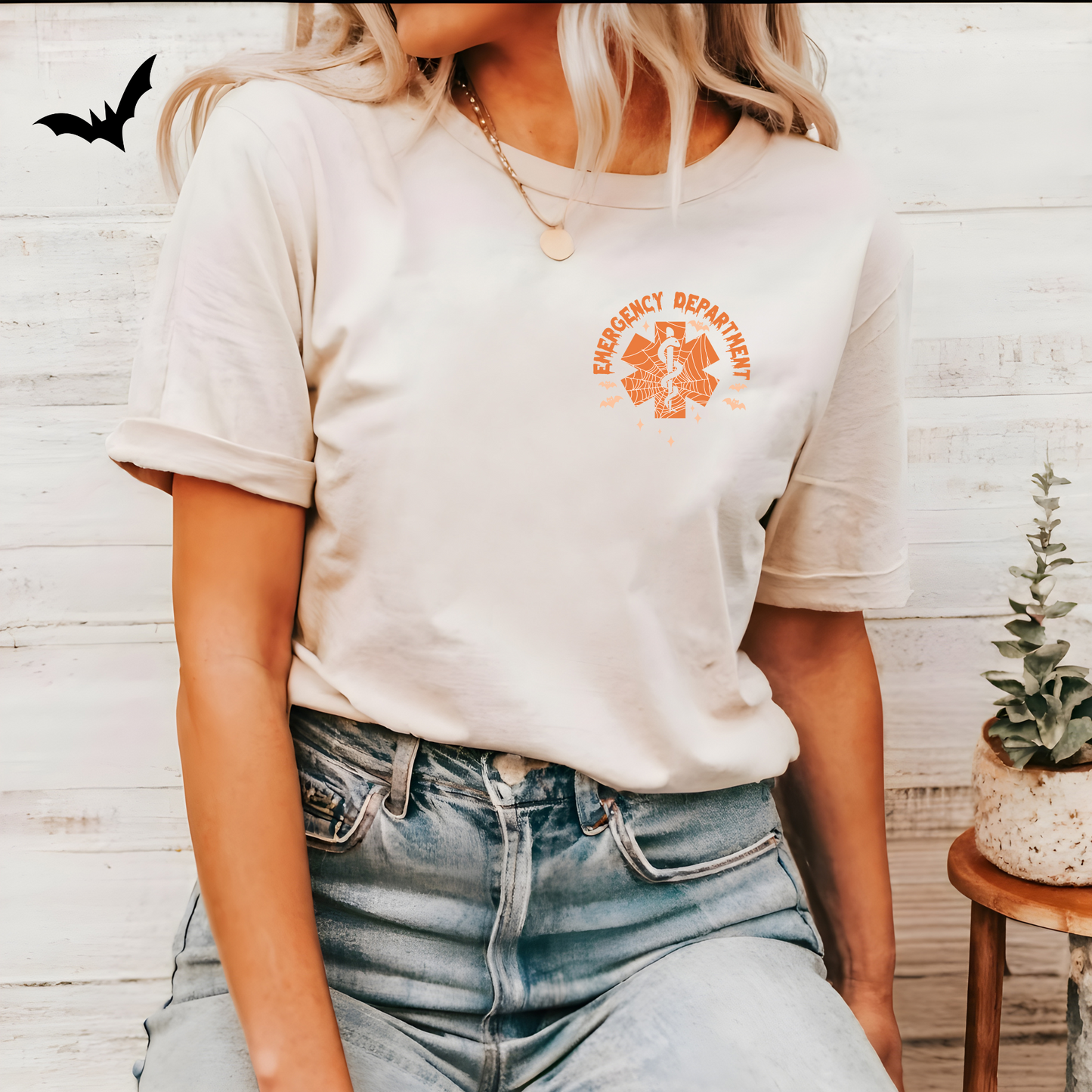 Emergency Department Halloween T-Shirt – Spooky Nurse & Medical Staff Tee