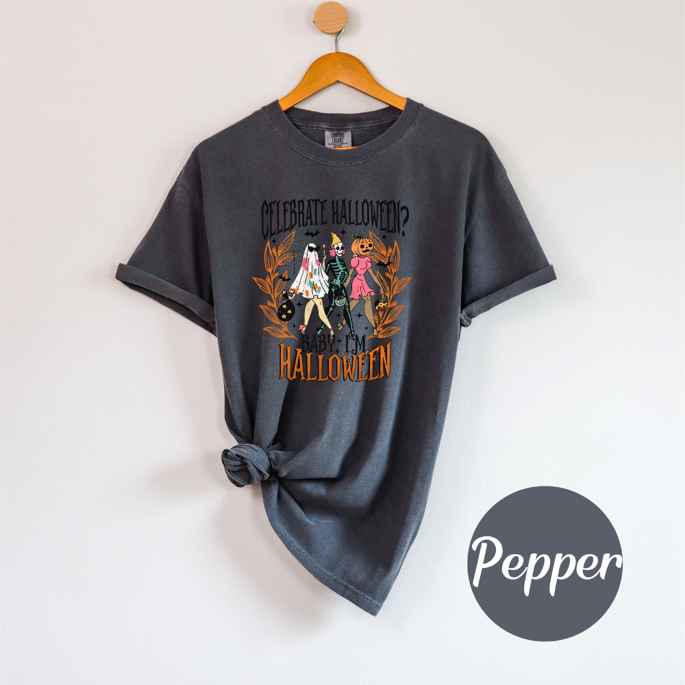 Celebrate Halloween Ghoul Squad – Halloween Party Comfort Colors Women’s T-Shirt