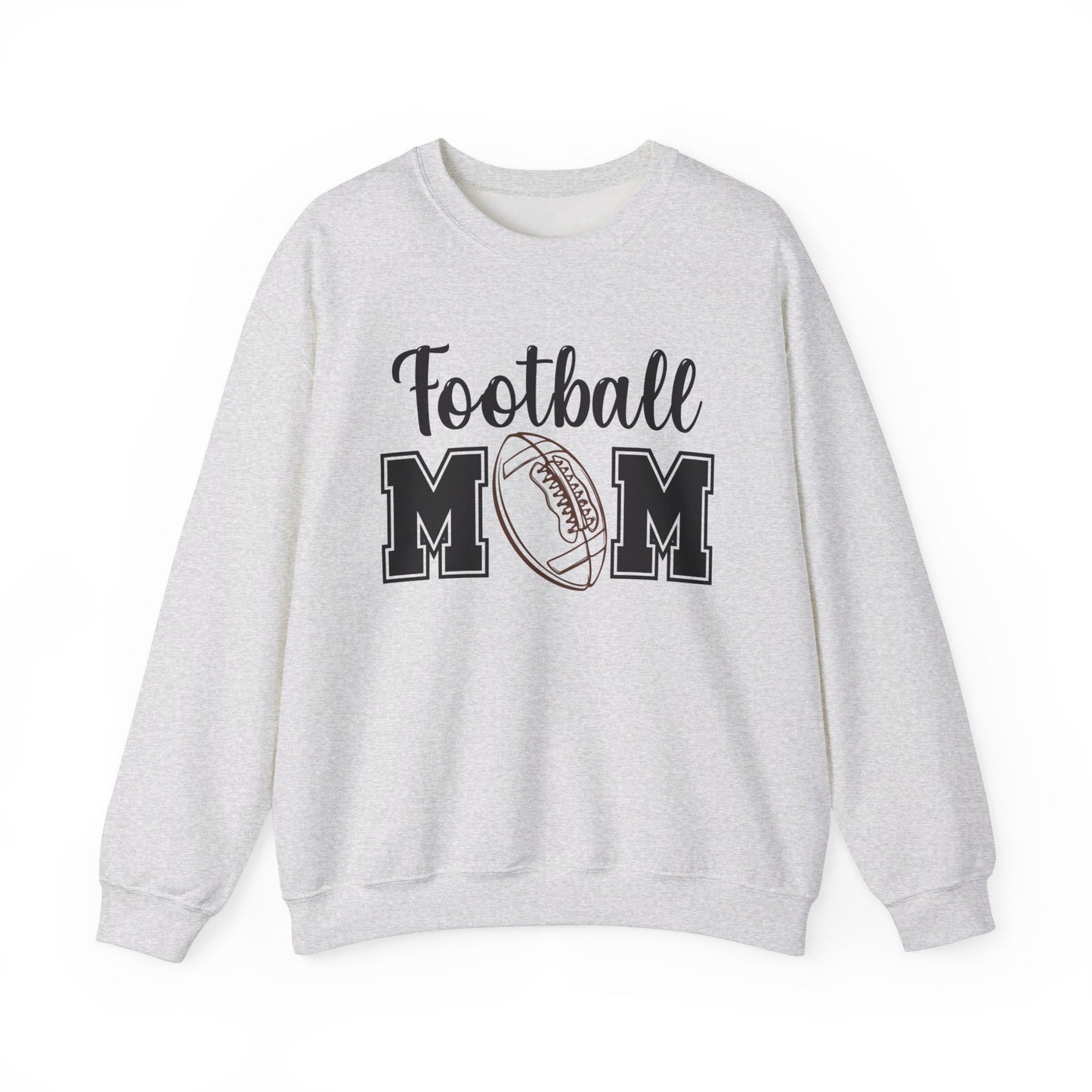 Personalized Football Mom Custom Name and Number Unisex Gildan Sweatshirt