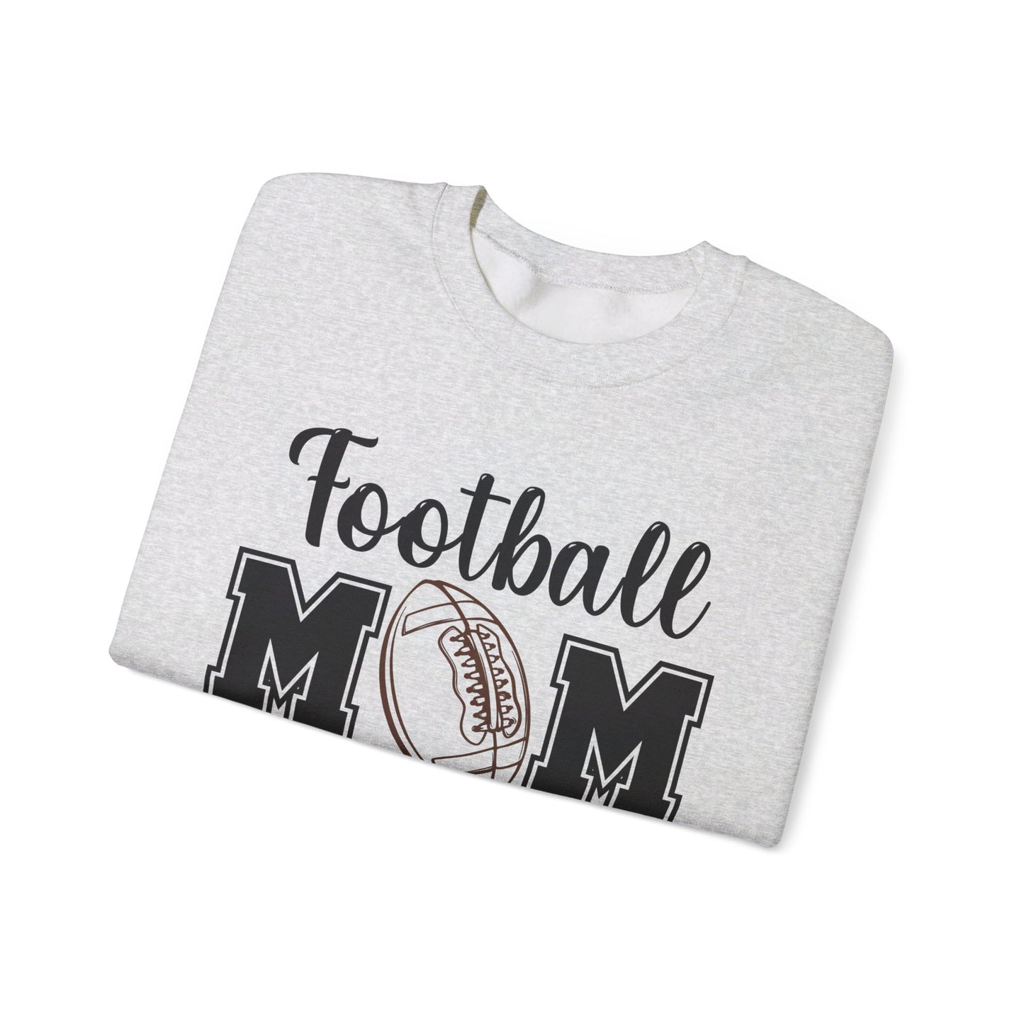 Personalized Football Mom Custom Name and Number Unisex Gildan Sweatshirt