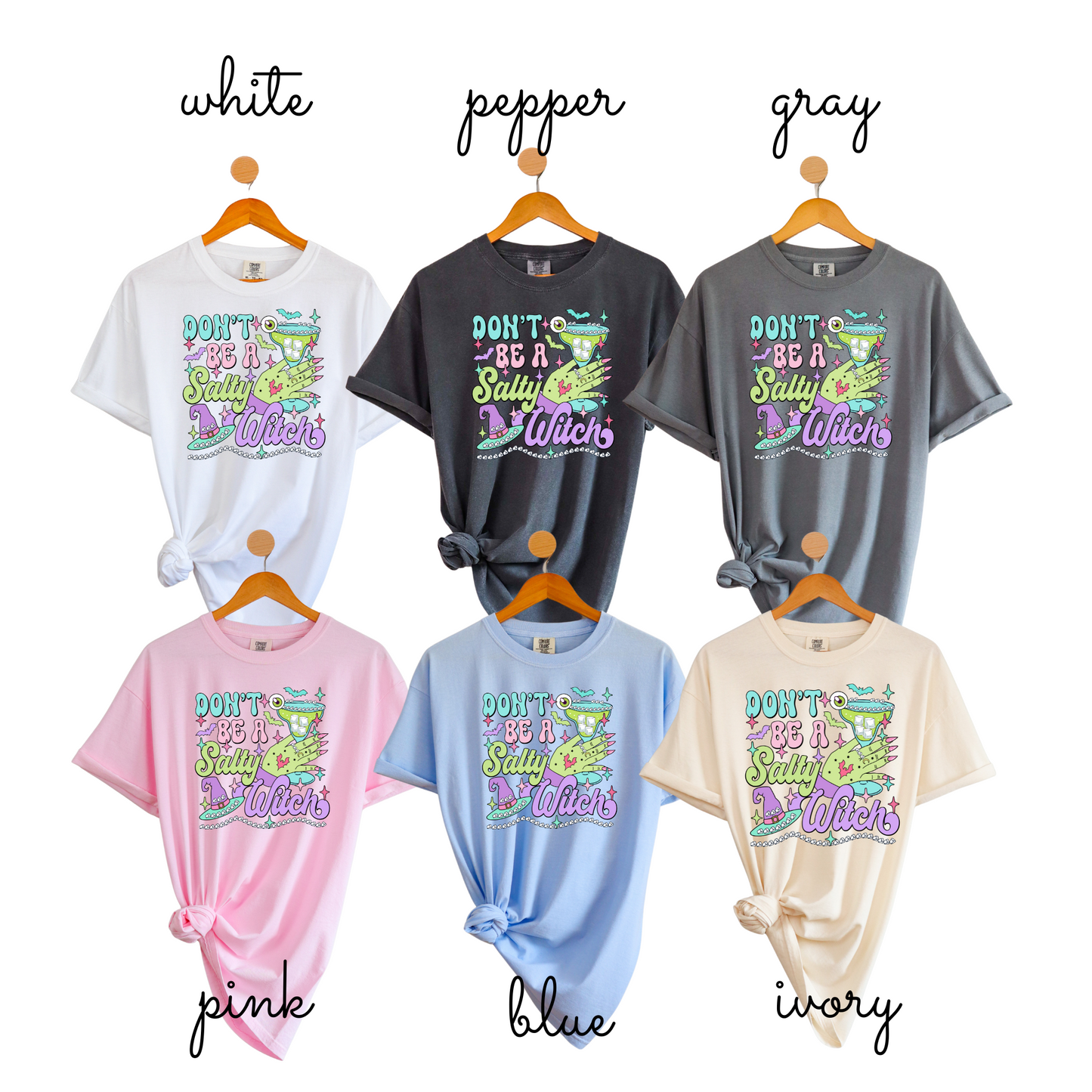 Drink Up Witches Comfort Colors Women’s Halloween T-Shirt