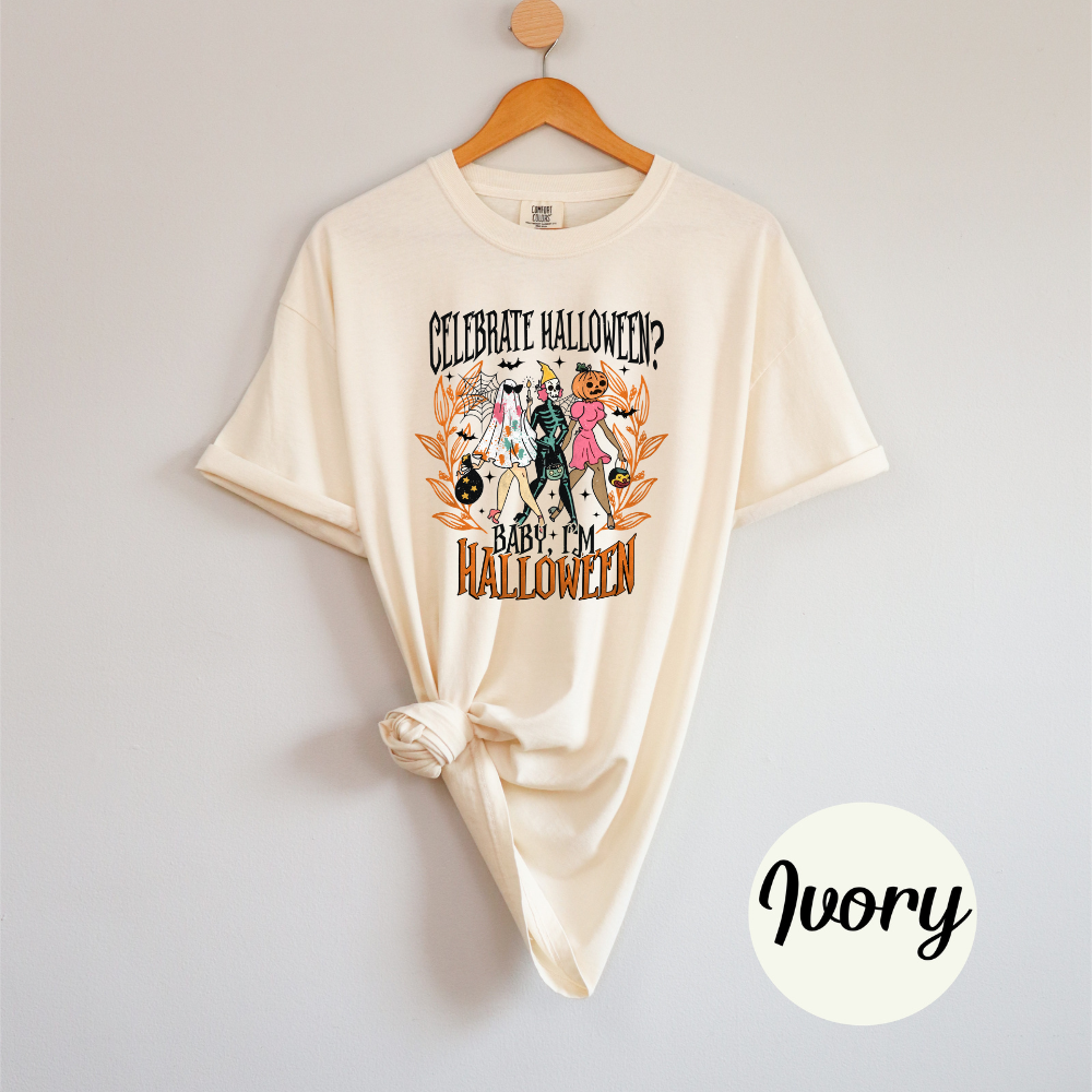 Celebrate Halloween Ghoul Squad – Halloween Party Comfort Colors Women’s T-Shirt