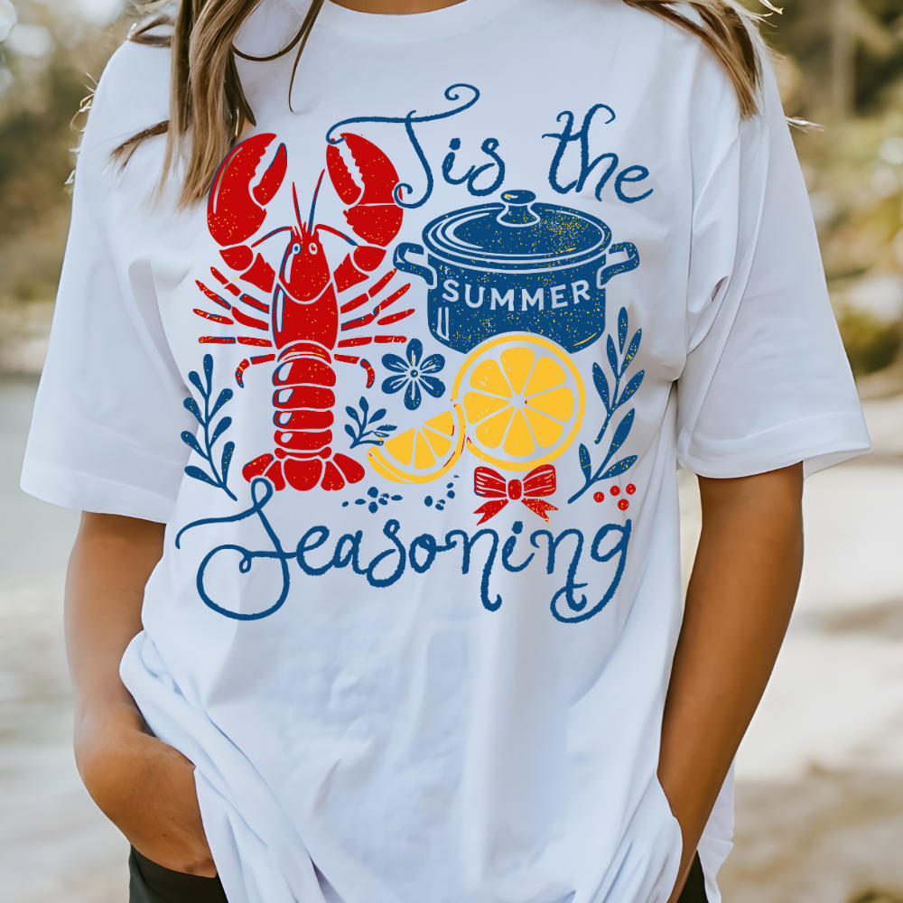 Tis the Seasoning – Summer Lobster Tee