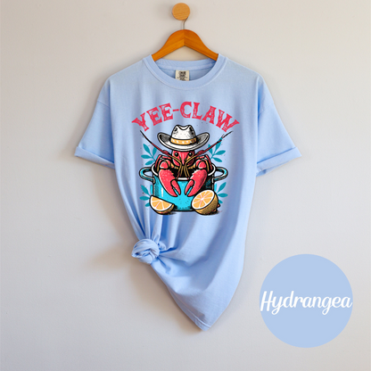 YEE-CLAW – Lobster Cowboy Boil Tee