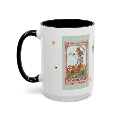 The Gardener Tarot Mug | 15 oz Tarot Coffee Mug | Meaningful Gift for Garden & Plant Lovers
