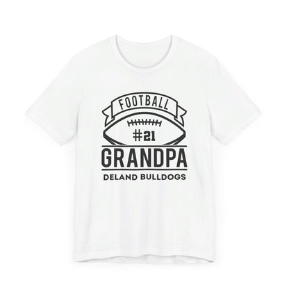 Personalized DeLand Bulldogs Football Grandpa Tee