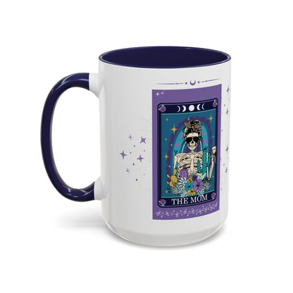 The Mom Tarot Mug | 15 oz Tarot Coffee Mug | Meaningful Gift for Moms