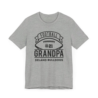 Personalized DeLand Bulldogs Football Grandpa Tee