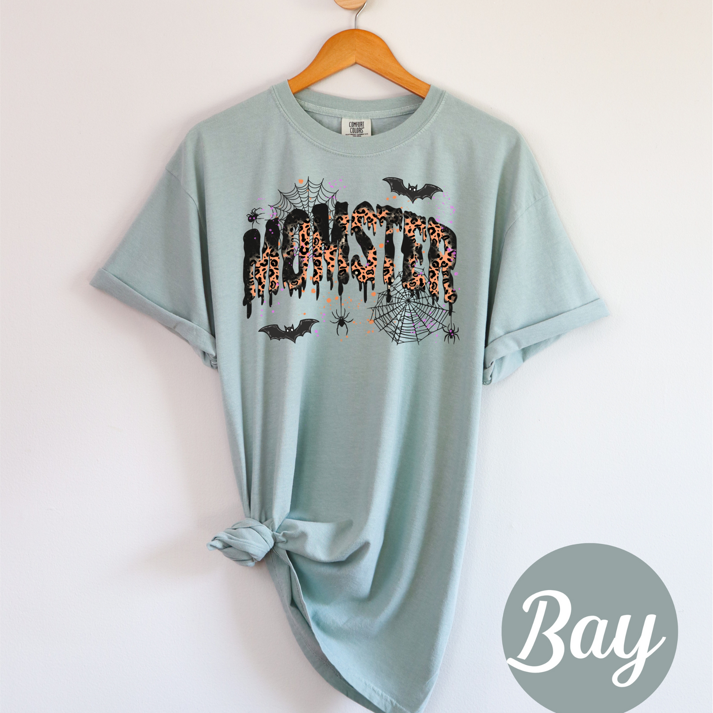 Momster Animal Print Halloween Comfort Colors T-Shirt