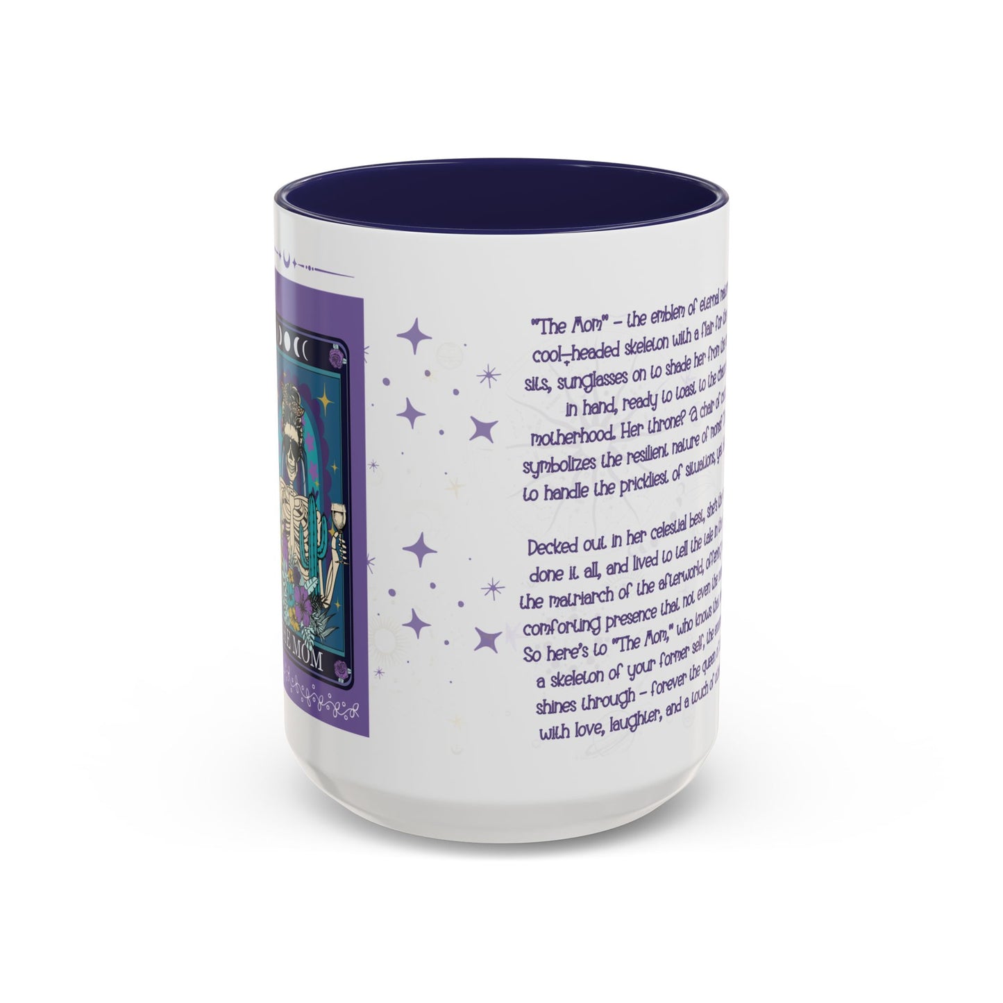 The Mom Tarot Mug | 15 oz Tarot Coffee Mug | Meaningful Gift for Moms