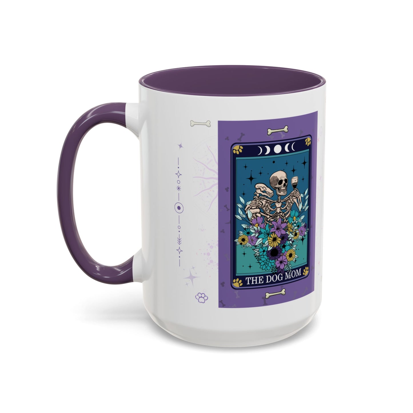 The Dog Mom Tarot Mug | 15 oz Tarot Coffee Mug | Meaningful Gift for Dog Moms
