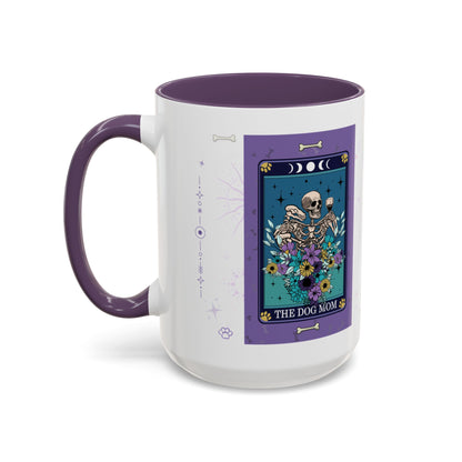 The Dog Mom Tarot Mug | 15 oz Tarot Coffee Mug | Meaningful Gift for Dog Moms