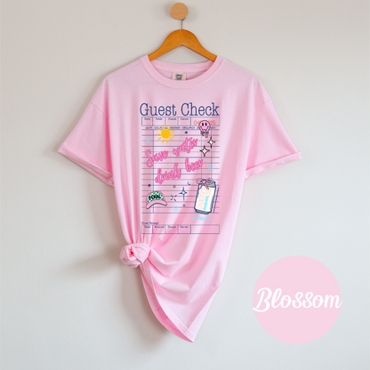 Save Water, Drink Beers– Guest Check Women’s Tee Soft T-Shirt