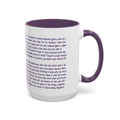 The Mom Tarot Mug | 15 oz Tarot Coffee Mug | Meaningful Gift for Moms