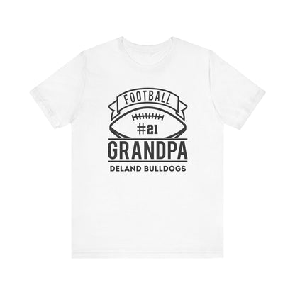 Personalized DeLand Bulldogs Football Grandpa Tee