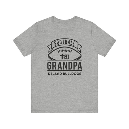 Personalized DeLand Bulldogs Football Grandpa Tee