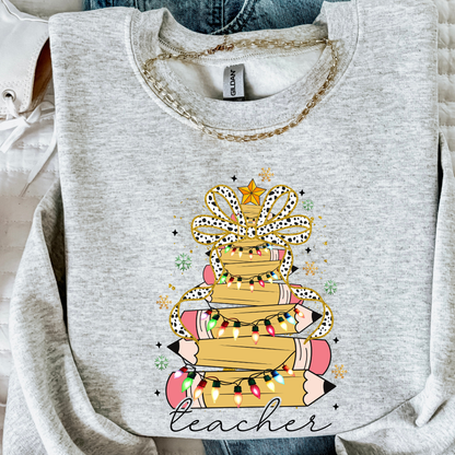 Teacher Books Sweatshirt | Cute Teacher Crewneck | Back to School & Classroom Gift Women’s Sweatshirt