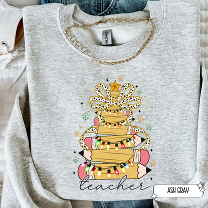 Teacher Books Sweatshirt | Cute Teacher Crewneck | Back to School & Classroom Gift Women’s Sweatshirt
