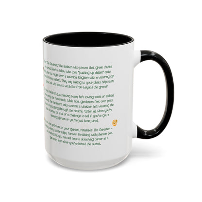 The Gardener Tarot Mug | 15 oz Tarot Coffee Mug | Meaningful Gift for Garden & Plant Lovers