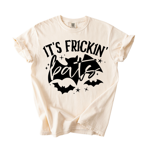 It’s Frickin’ Bats – Halloween Comfort Colors T-Shirt
