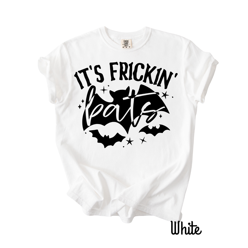 It’s Frickin’ Bats – Halloween Comfort Colors T-Shirt