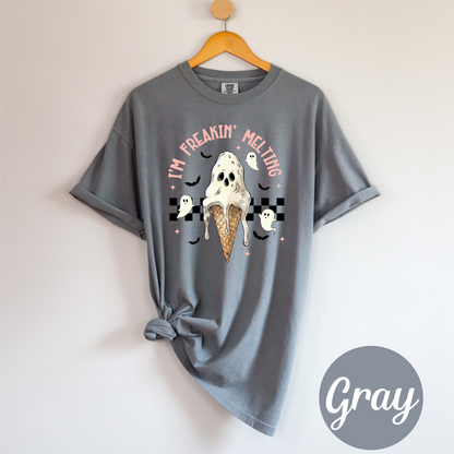 I'm Freakin' Melting Halloween Tee - Comfort Colors Shirt