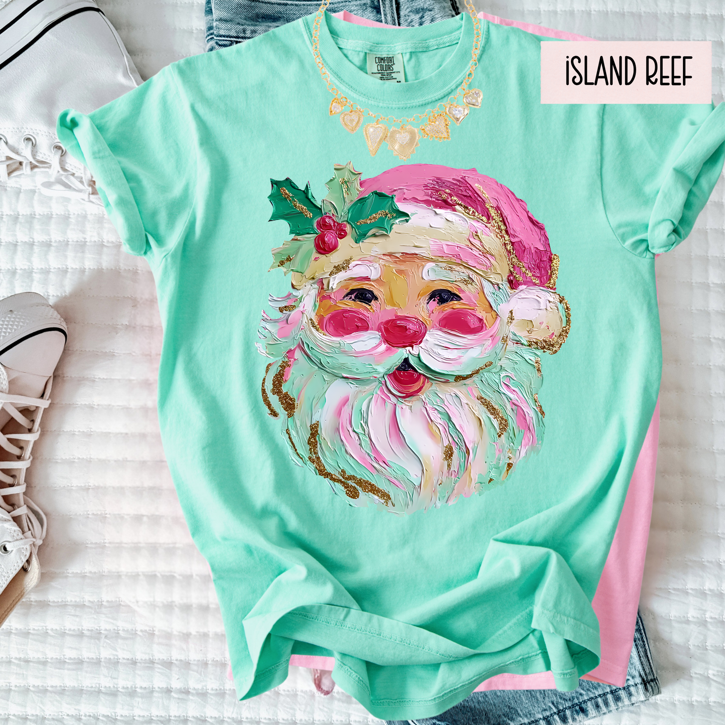 Coquette Christmas Pink Christmas Shirt Whimsical Christmas Vintage Christmas Tee