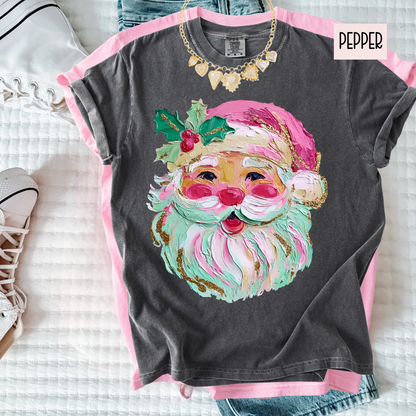 Coquette Christmas Pink Christmas Shirt Whimsical Christmas Vintage Christmas Tee
