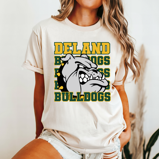 DeLand Bulldogs Spirit Unisex Tee - Classic Football Pride Shirt