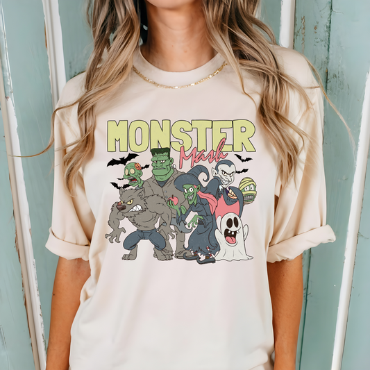 Monster Mash - Retro Halloween T-Shirt