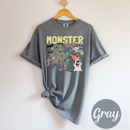 Monster Mash - Retro Halloween T-Shirt