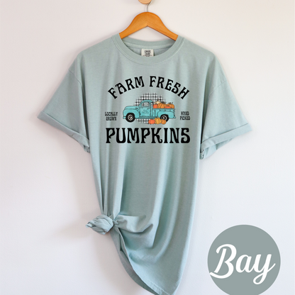 Farm Fresh Pumpkins Comfort Colors Tee