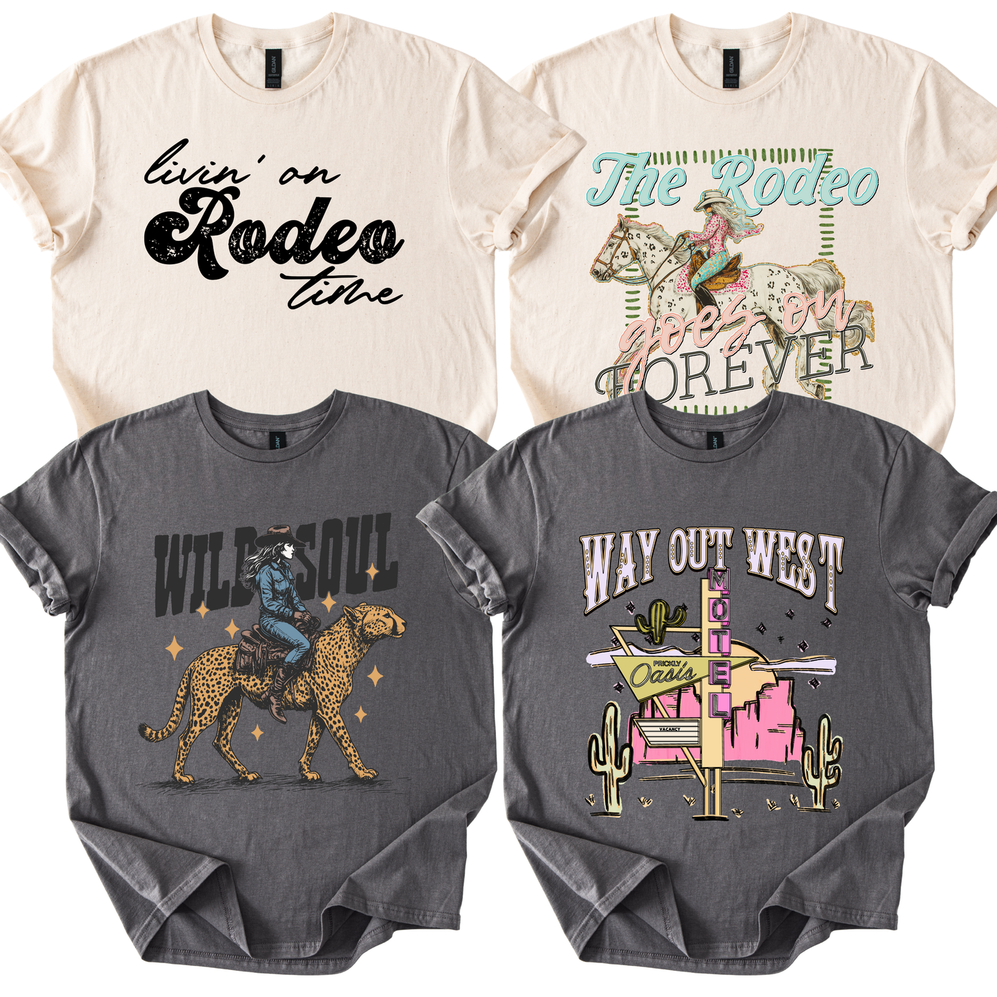Wild & Free Western Tee Gift Box | Choose up to 5 Graphic Tees | Ultimate Cowgirl Era Collection