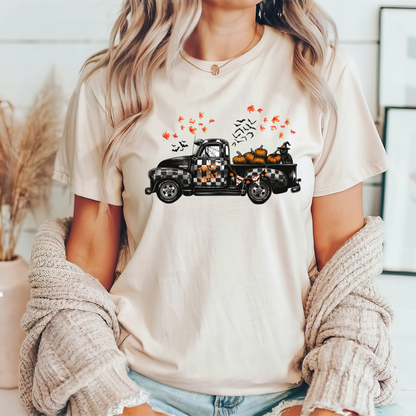 Halloween Truck Comfort Colors Tee