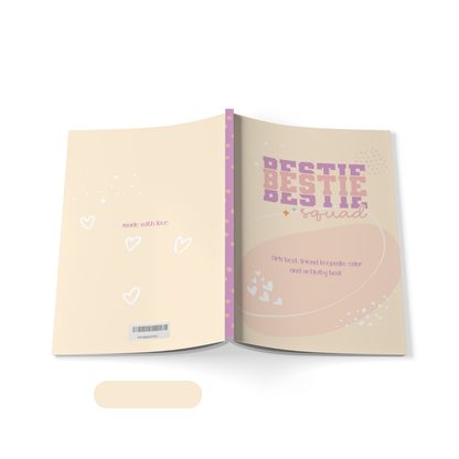 Bestie Book for Girls – Friendship Activity & Coloring Book for Ages 7–12 | Fun BFF Keepsake Journal