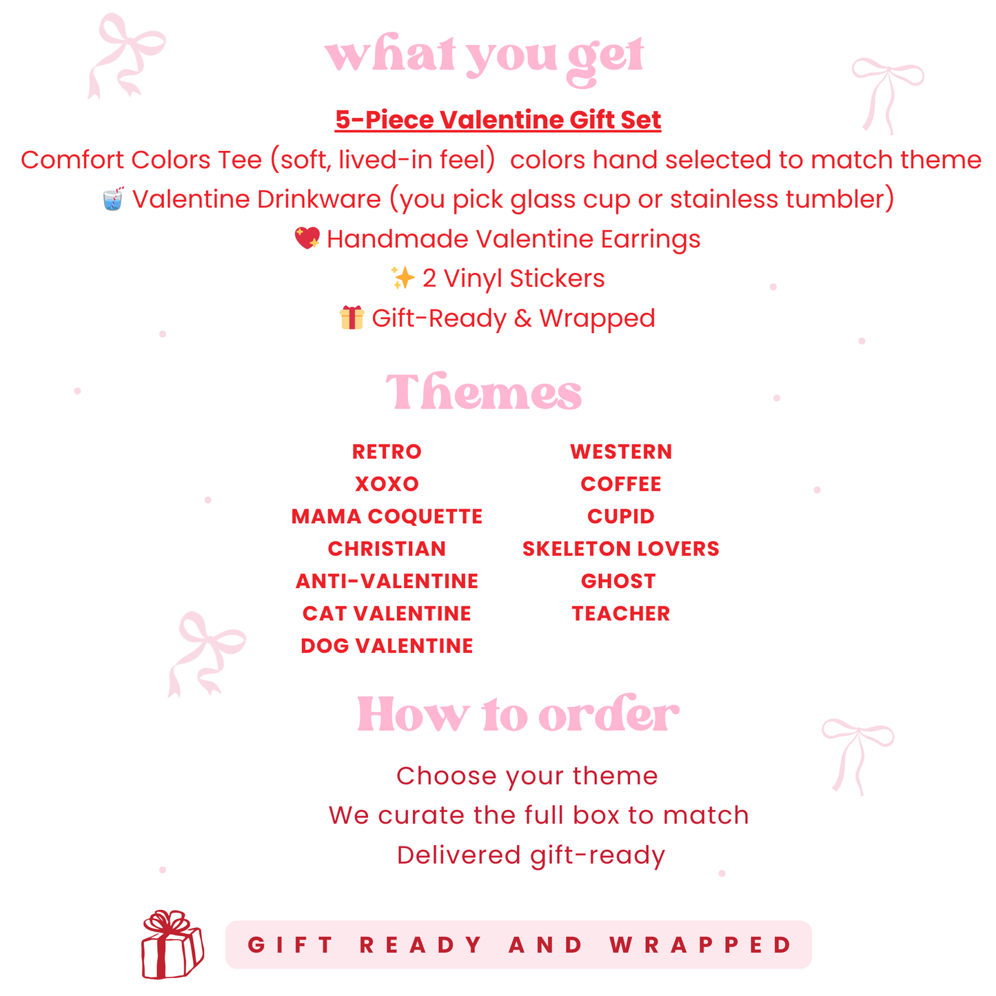 Valentine Box | Pick Your Theme Gift Box | Cute Valentine Gift for Her