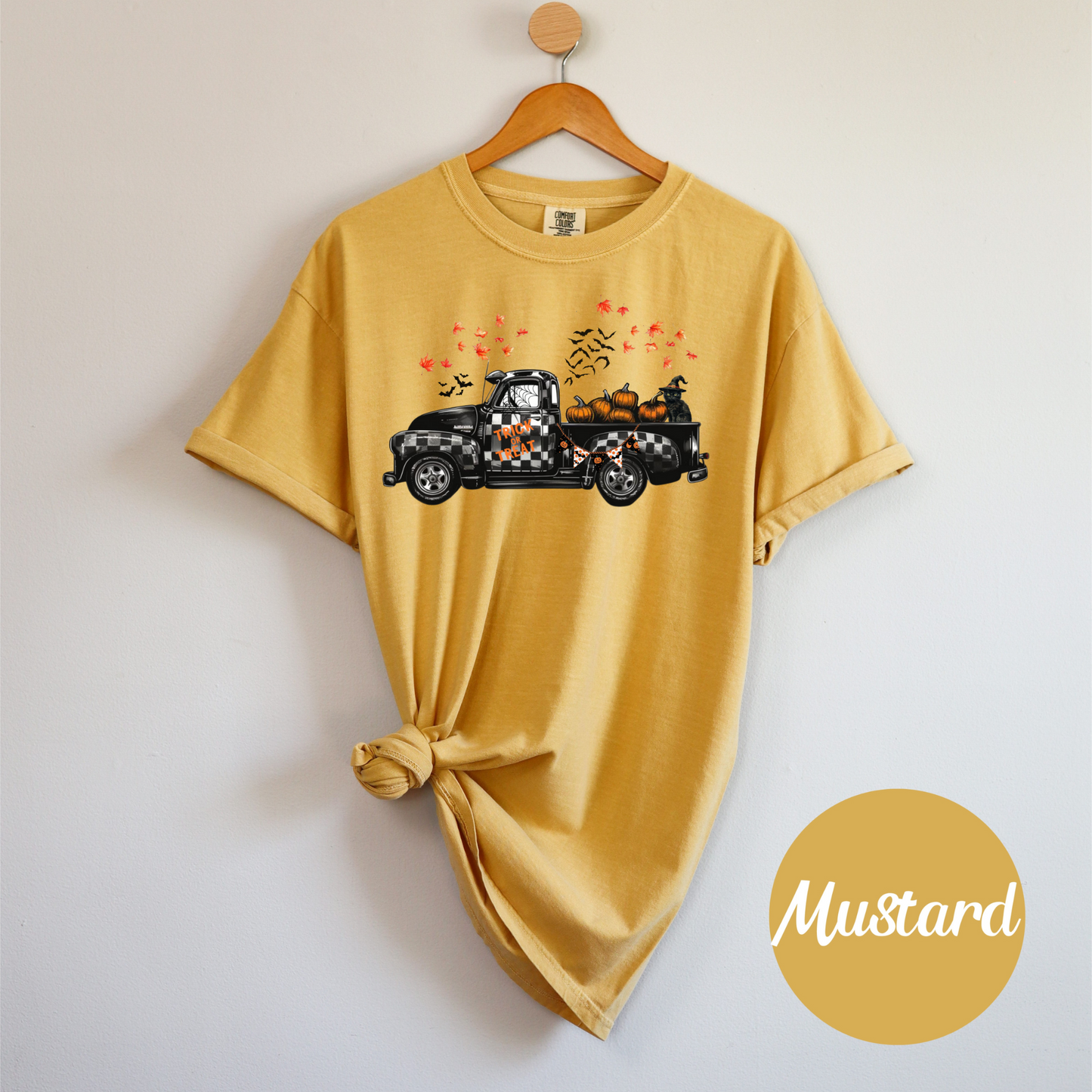 Halloween Truck Comfort Colors Tee